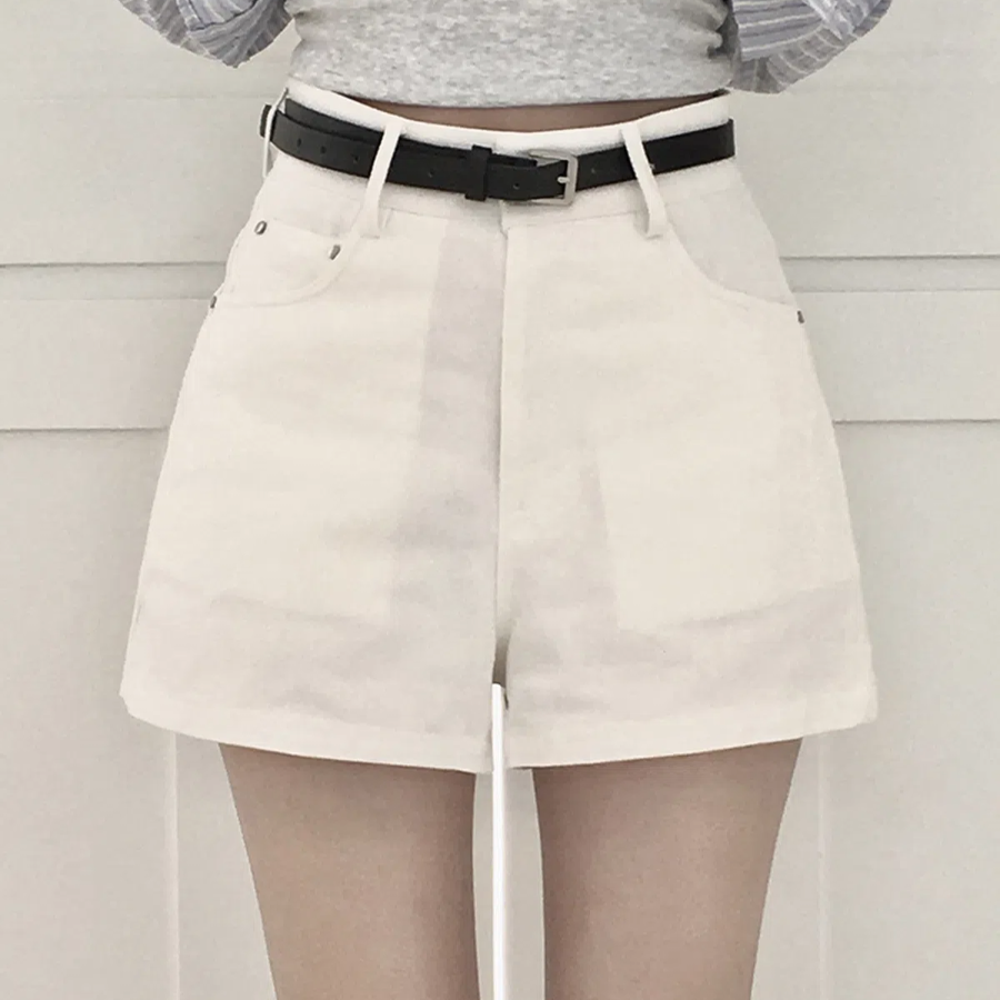 Treha Belt Basic Short Pants