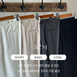 Deor 2nd Edition Buckle Button Pintuck Wide Slacks