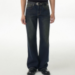 Flare Denim Pants [Dark Blue]