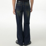 Flare Denim Pants [Dark Blue]