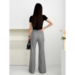 Magic Span Side-Zip Bootcut Slacks Pants