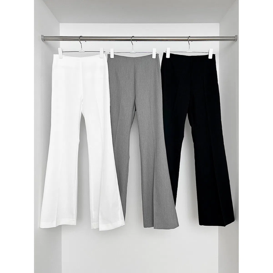 Magic Span Side-Zip Bootcut Slacks Pants