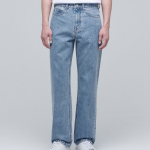Recycled Straight Denim Pants [Light Indigo]