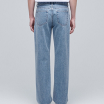 Recycled Straight Denim Pants [Light Indigo]