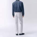 Straight Denim Pants [White]