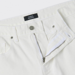 Straight Denim Pants [White]