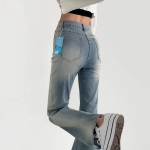 Женские джинсы с эффектом охлаждения, супер-эластичные и в модных летних оттенках