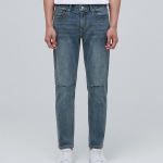 Slash Slim Crop Denim Pants [Light Indigo]
