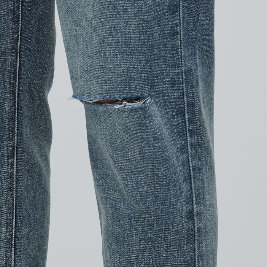 Slash Slim Crop Denim Pants [Light Indigo]