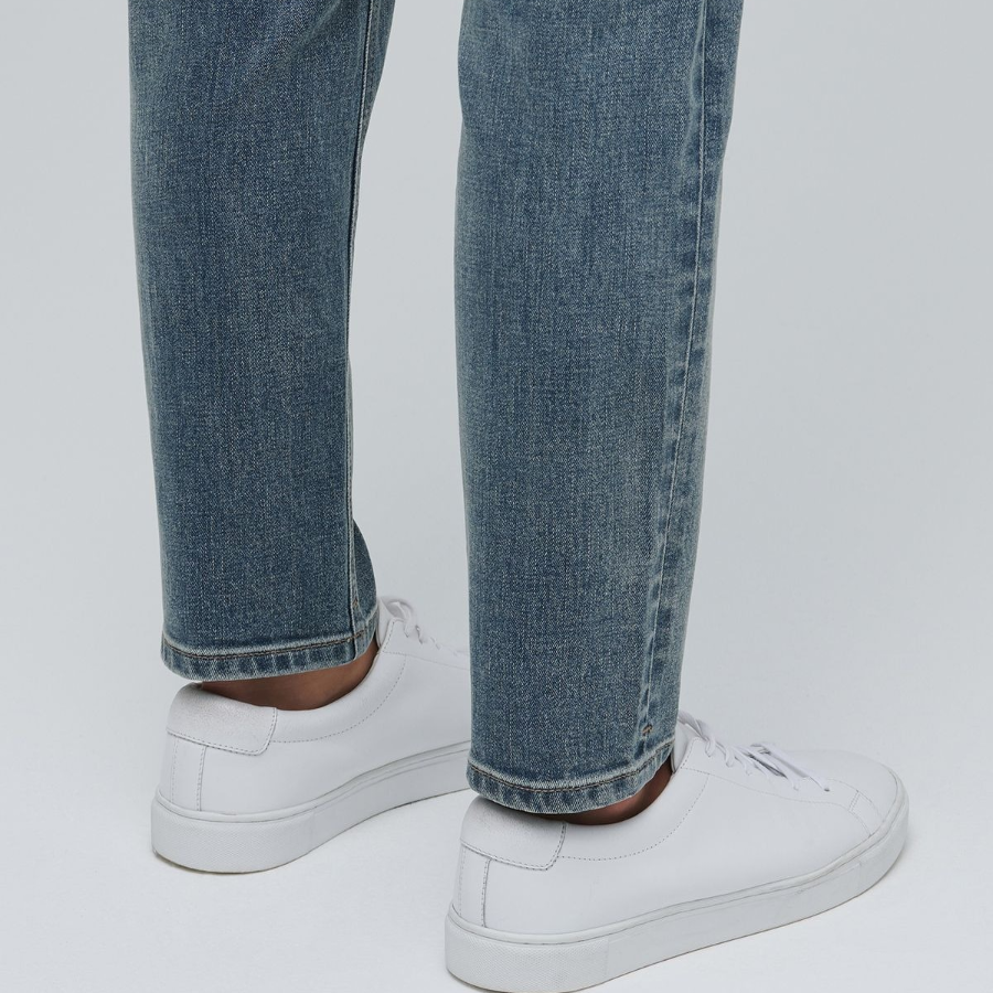 Slash Slim Crop Denim Pants [Light Indigo]