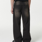 Big Brush Extra Wide Denim Pants [Rusty Black]