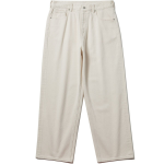 Loose Fit Denim Pants [Cream]