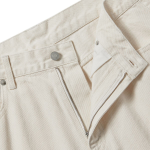 Loose Fit Denim Pants [Cream]