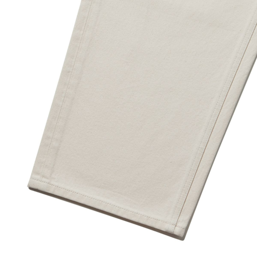 Loose Fit Denim Pants [Cream]