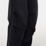 Denim Parachute Pants [Washed Black]
