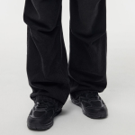 Denim Parachute Pants [Washed Black]