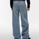 Extra Wide Denim Pants [Light Indigo]