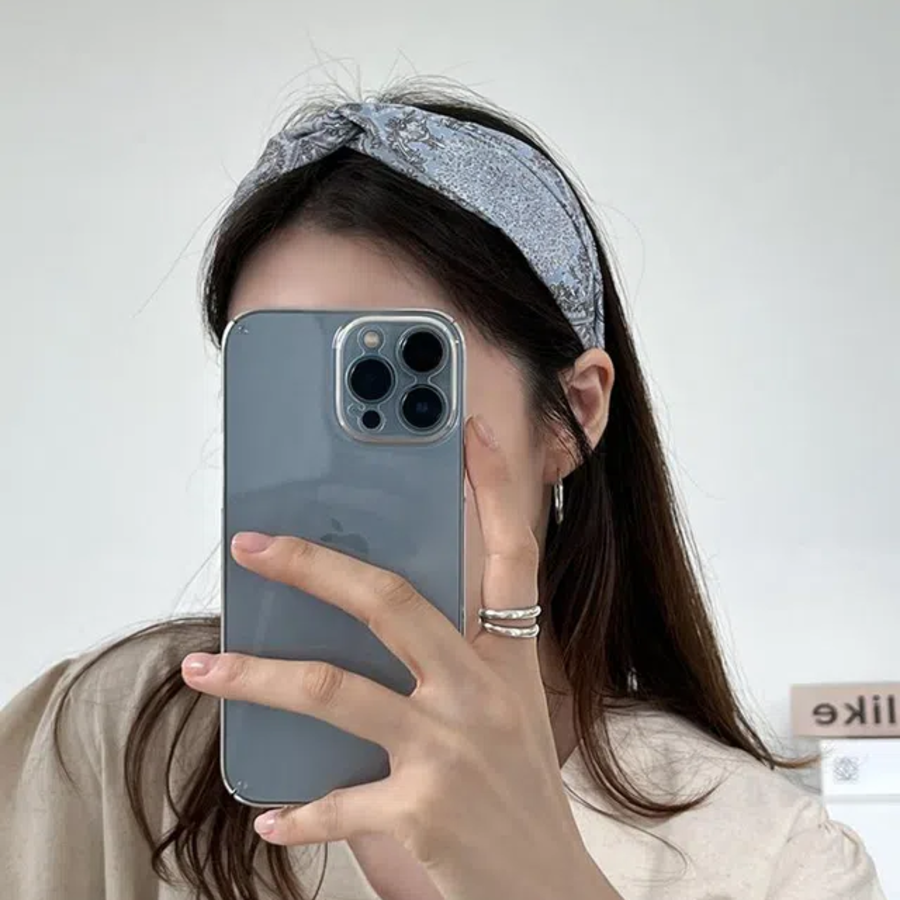 Повязка с узором — скрученная бандана и широкий ободок 2 в 1