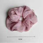 Пышная шифоновая биг-скранчи с эффектом слоистости — воздушная резинка для волос на каждый день