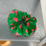 Клеверная хлопковая резинка-скранчи — натуральная мягкость и повседневный шарм