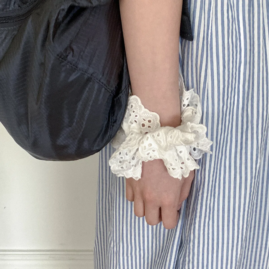 Madre ажурная резинка-шушу — романтичный акцент в прическе