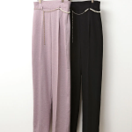 Pearl Belt Set Semi-Formal Guest Look Wide Pants