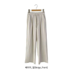 Hudeul Hudeul Summer Daily Wide Slacks