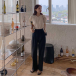 Женские пинтакс-брюки с высокой посадкой