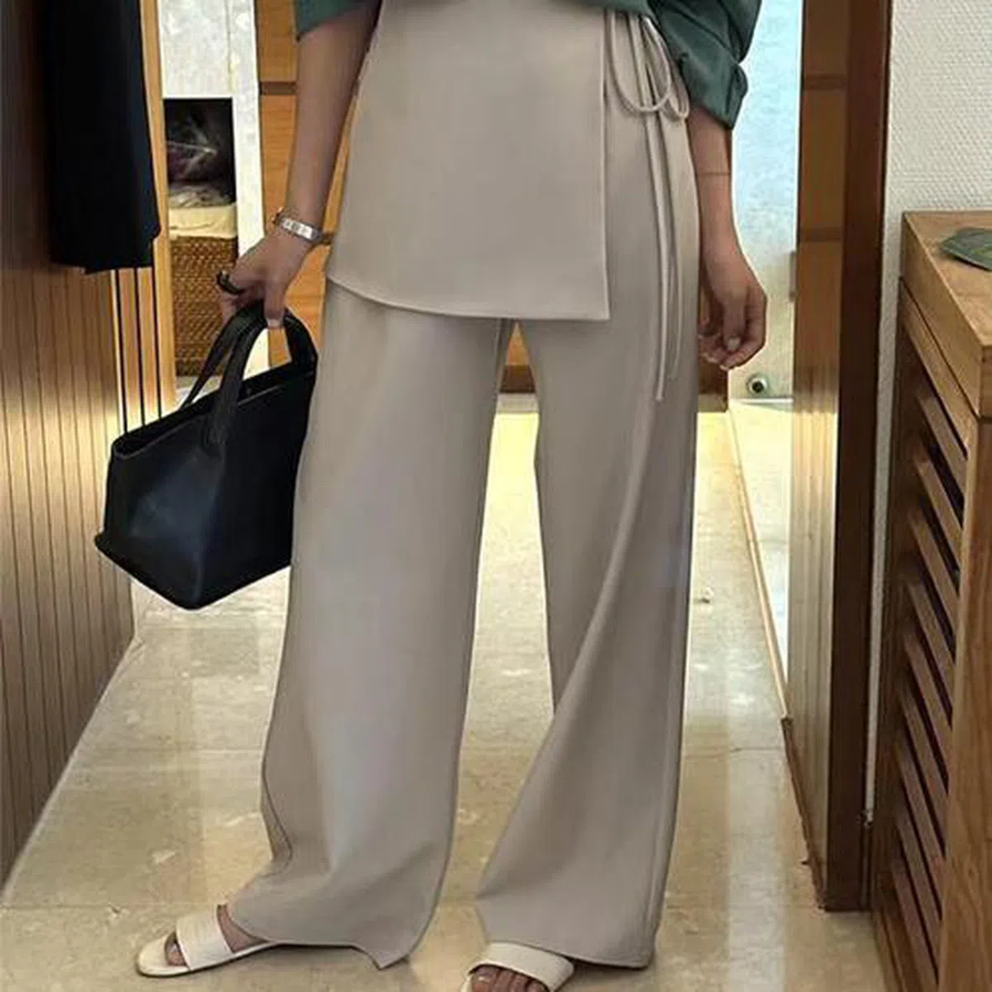 Женские брюки Pionette с эффектом юбки и полусвободным кроем