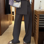 Женские брюки Pionette с эффектом юбки и полусвободным кроем