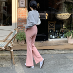 Женские полубуткат брюки с потайной резинкой и защитой от сминания