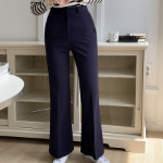 Женские полубуткат брюки с потайной резинкой и защитой от сминания