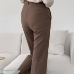 Женские полубуткат брюки с потайной резинкой и защитой от сминания