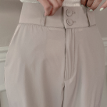 Женские летние слэксы с двумя пуговицами из охлаждающей ткани