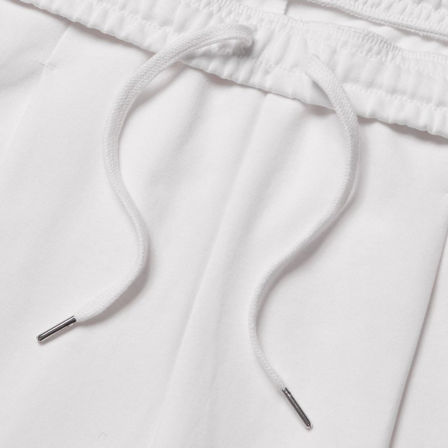 Double Knit Two-Tuck Wide Lounge Sweat Pants [Cream]