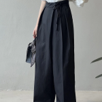 Женские летние широкие брюки в классическом стиле