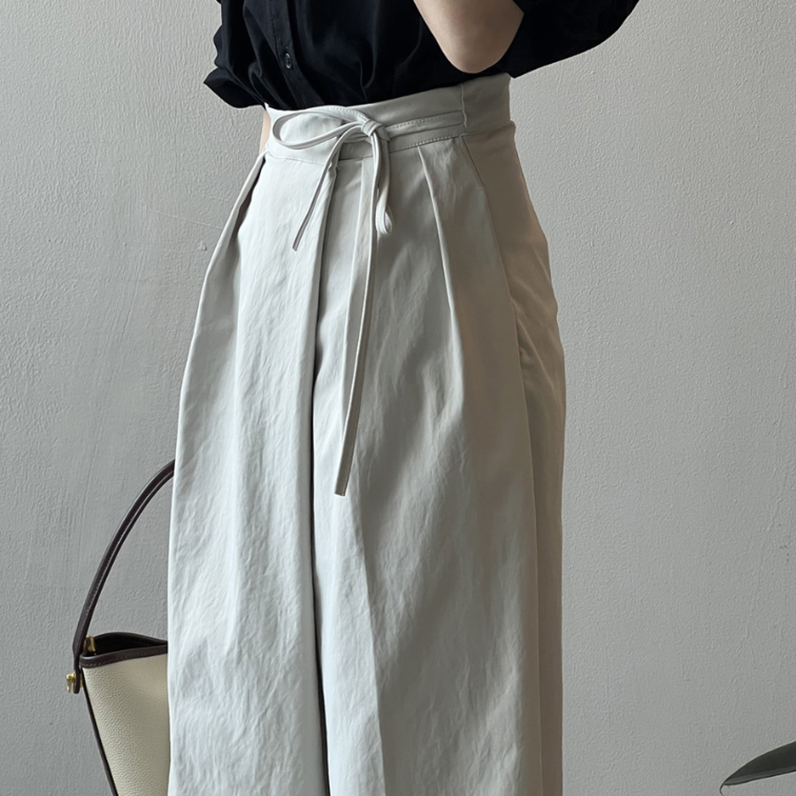 Женские летние широкие брюки в классическом стиле