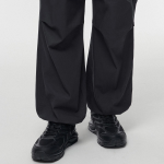 Cotton Parachute Cargo Pants [Dark Grey]