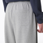 Two-Tuck Wide Lounge Sweat Pants [Medium Grey]