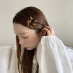 Набор заколок 1+1 «Тройное сердце» Lorence в французском стиле — нежный акцент для весеннего образа