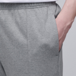 Pin Tuck Wide Sweat Pants [Medium Grey]