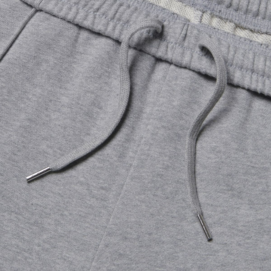 Pin Tuck Wide Sweat Pants [Medium Grey]