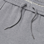 Pin Tuck Wide Sweat Pants [Medium Grey]