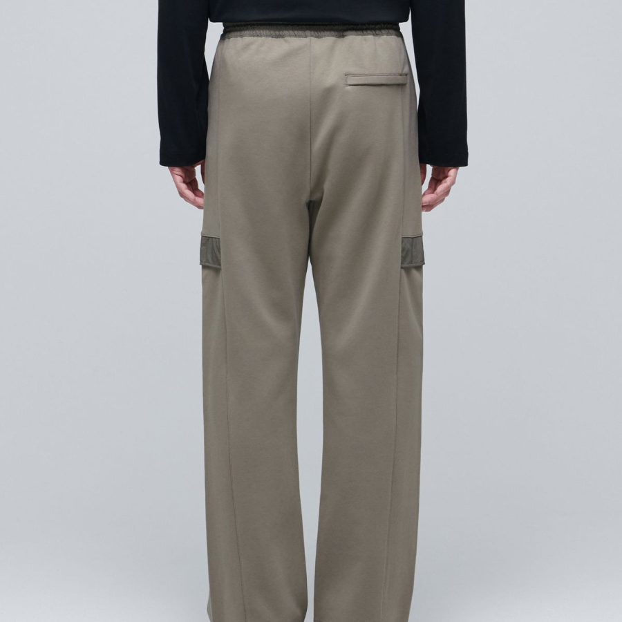 Flat Terry Utility Sweat Pants [Dusty Beige]
