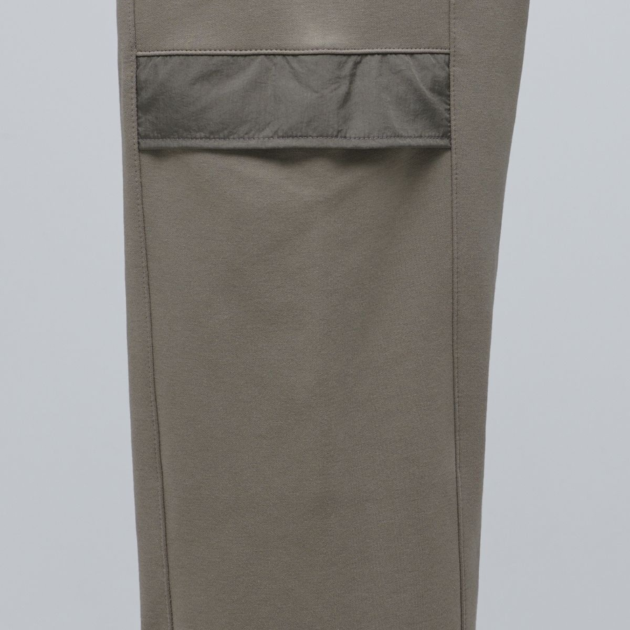 Flat Terry Utility Sweat Pants [Dusty Beige]