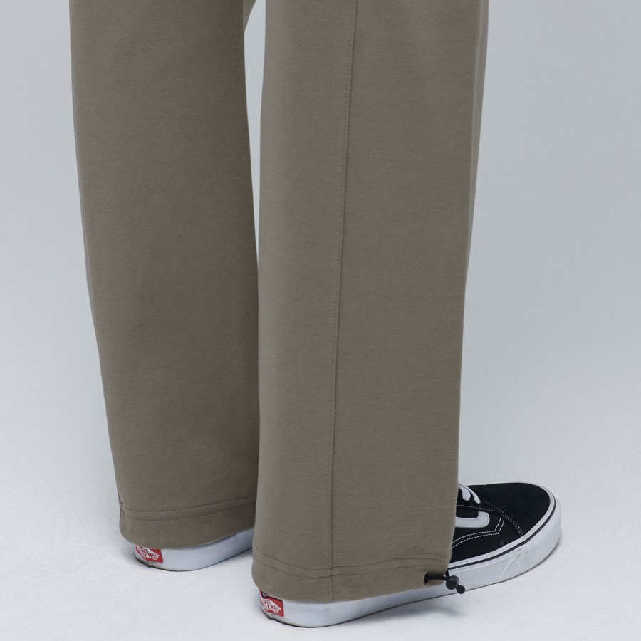 Flat Terry Utility Sweat Pants [Dusty Beige]
