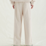 Loose Fit Fleece Lounge Sweat Pants [Ivory]
