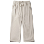 Loose Fit Fleece Lounge Sweat Pants [Ivory]