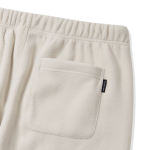 Loose Fit Fleece Lounge Sweat Pants [Ivory]