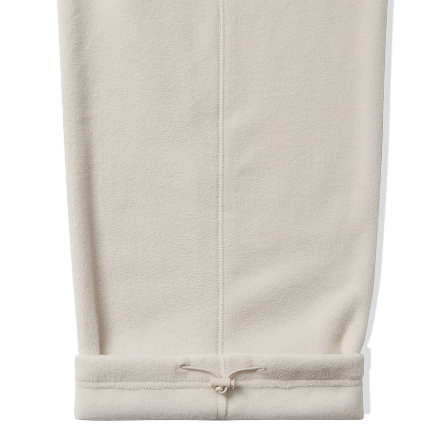 Loose Fit Fleece Lounge Sweat Pants [Ivory]
